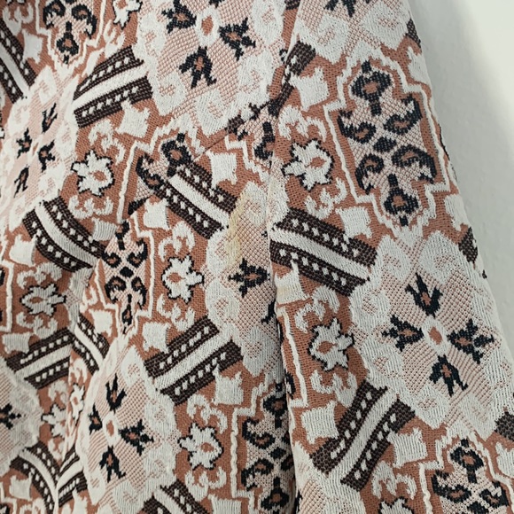 Vintage Tapestry Geometric Jacket Size Large - Picture 7 of 13